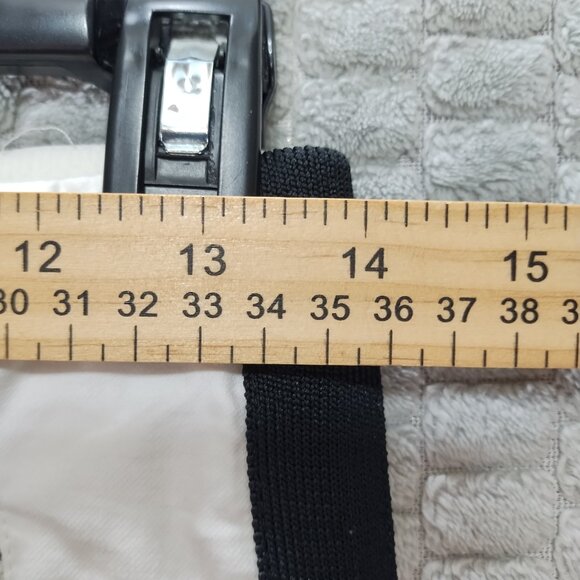 Rag N Bone Simone Pants-High Rise-Cigarette-White with Black Stripe-Sz 6 - Picture 9 of 11